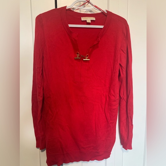 Michael Kors long short size large red - Picture 1 of 4